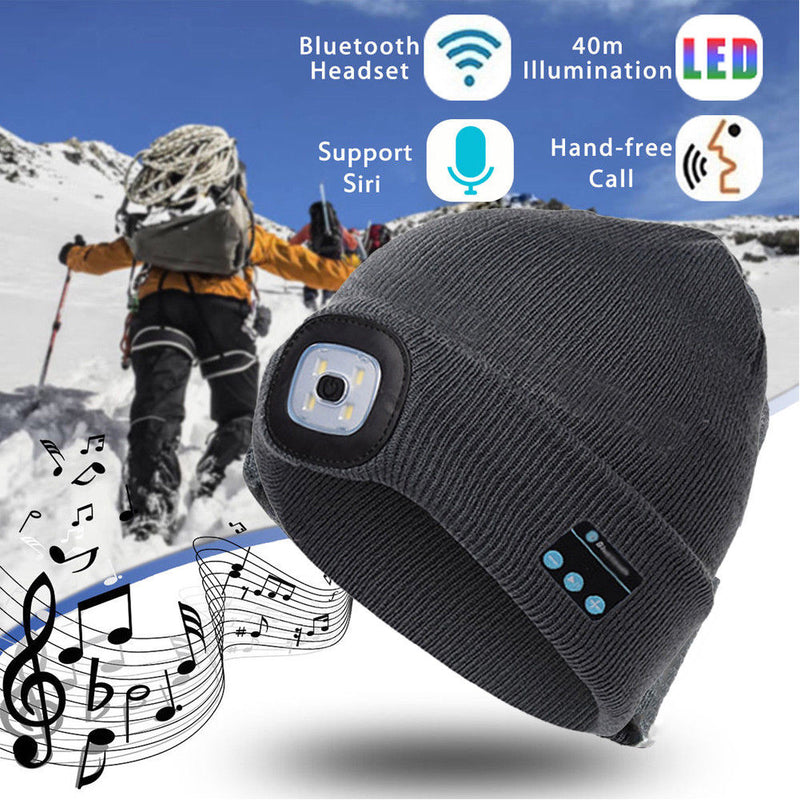 LED Wireless Smart Warm Cap