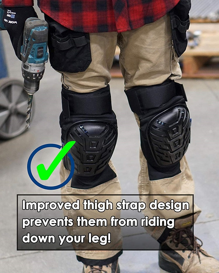 Heavy Duty Anti Slip Knee Pads