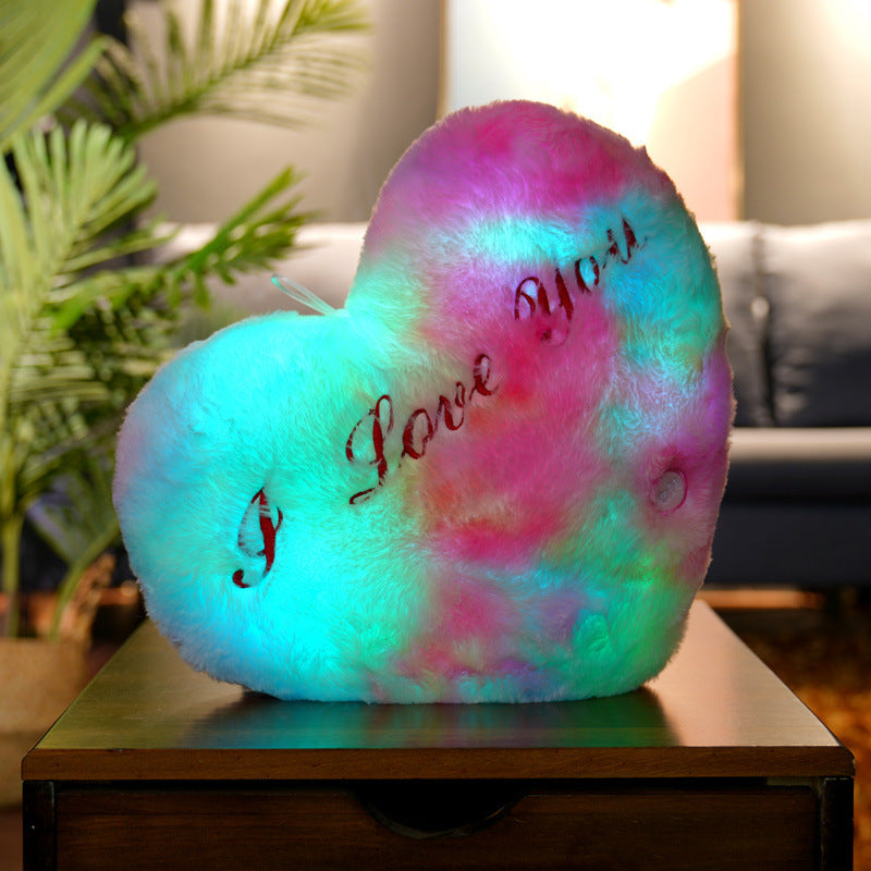 Colorful Luminous Star Pillow