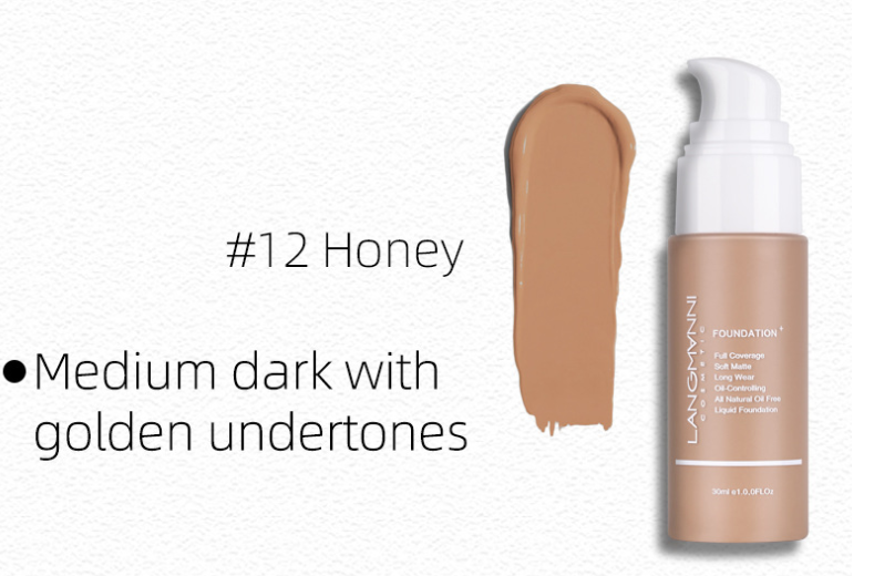 Matte Oil Control Concealer Liquid Foundation