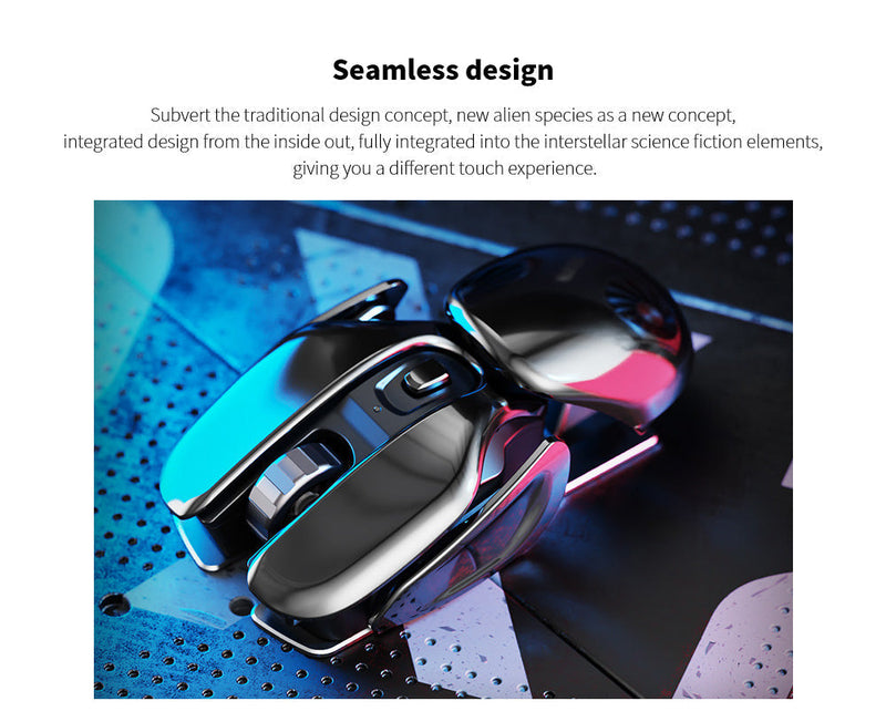 Metal 2.4G Gaming Wireless Mouse