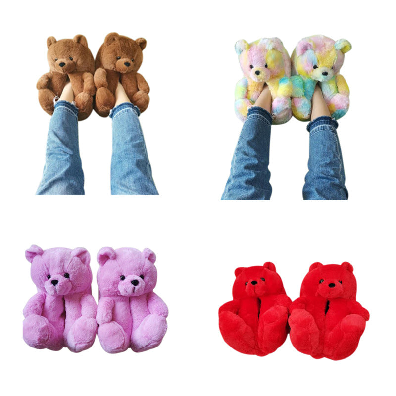 Teddy Bear Slippers