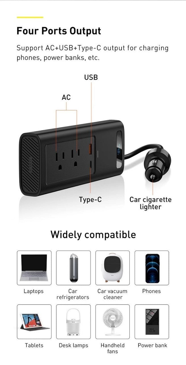 Car Power Adapter Inverter