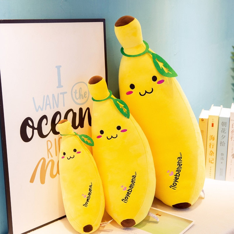 Creative Banana Plush Cushion Pillow