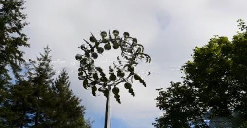 Metal Outdoor Windmill