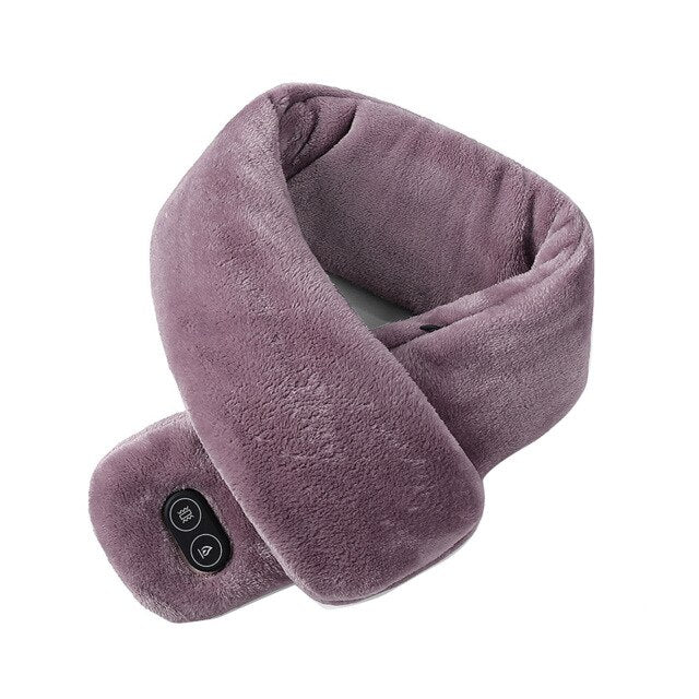 USB Heated Massage Scarf Warm Washable