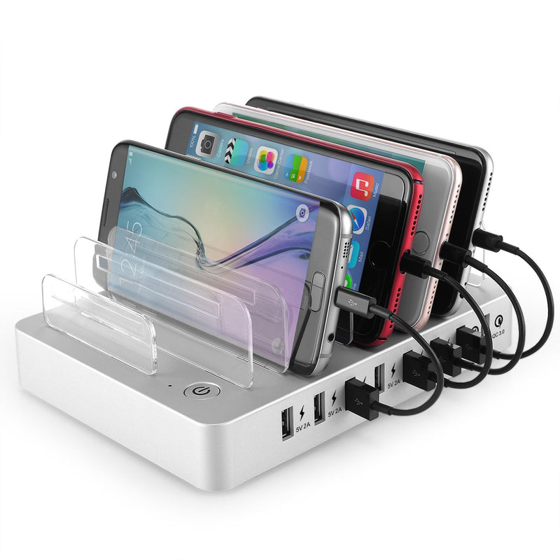 Multi Port Mobile Phone Flat Charger