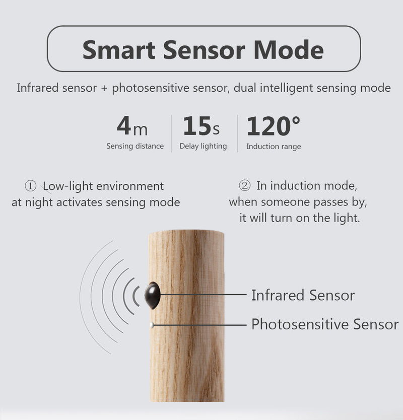 LED Infrared Sensor Wall Lamp