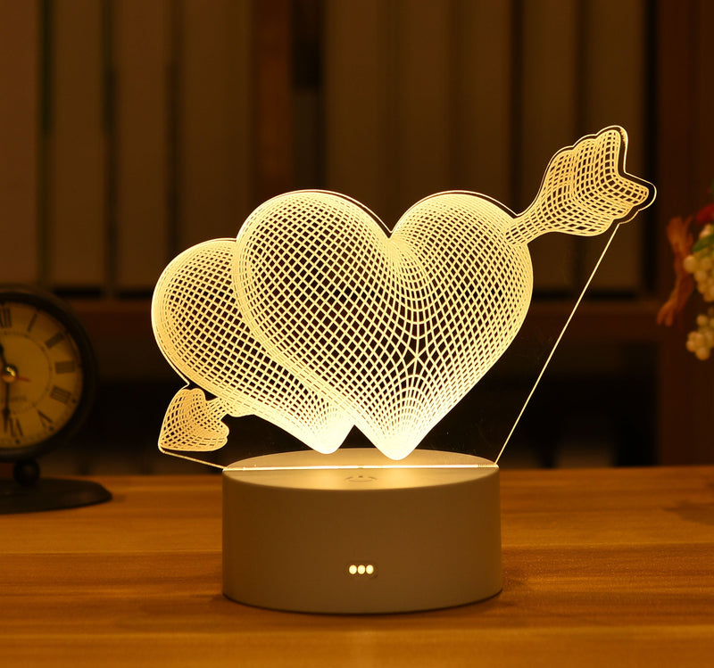 Creative 3D Acrylic Night Lamp