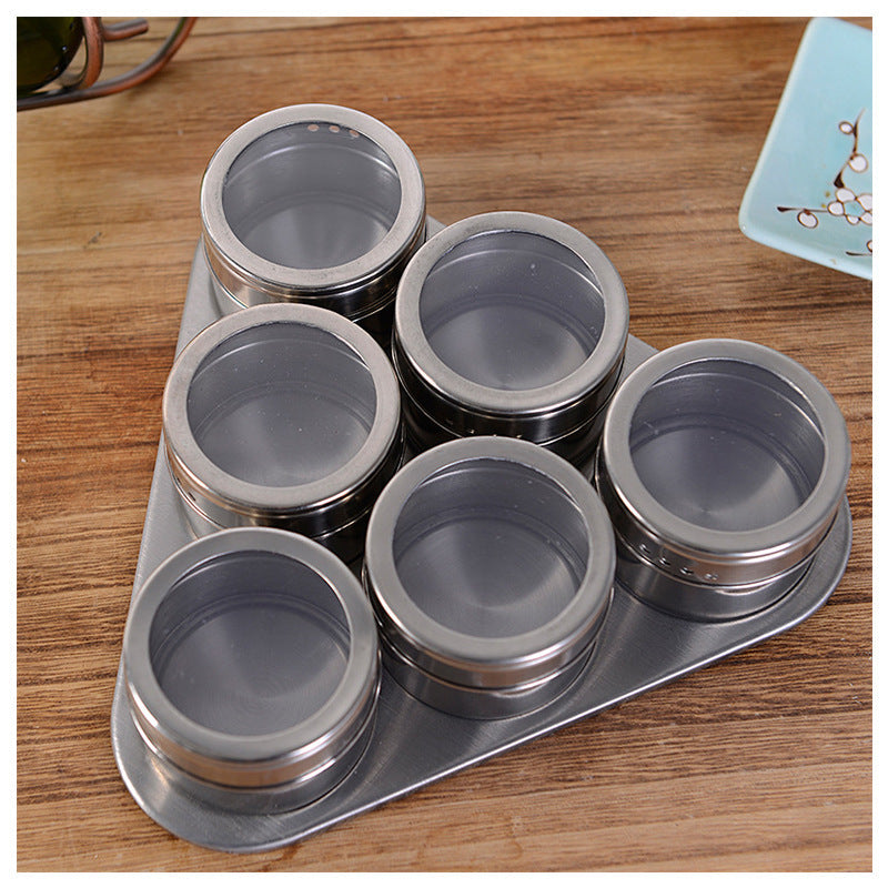 Stainless Steel Magnetic Spice Jar