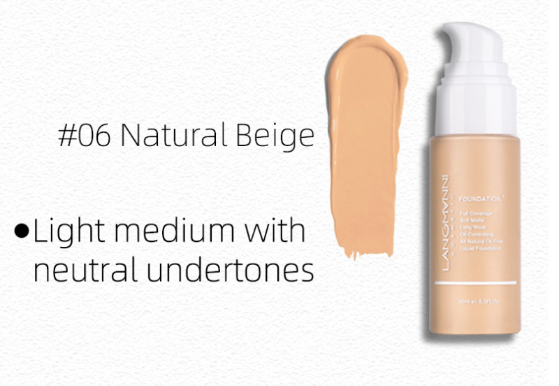 Matte Oil Control Concealer Liquid Foundation