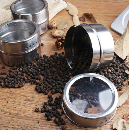 Stainless Steel Magnetic Spice Jar