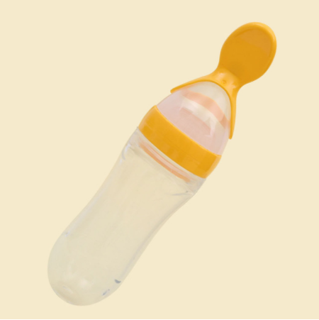 Squeeze Feeder with Spoon