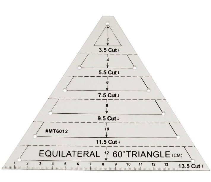 Diamond-shaped Patchwork Ruler