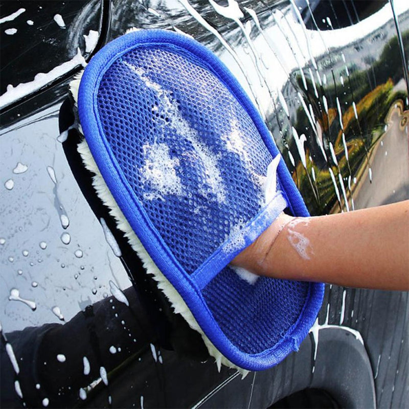 Soft Wool Car Washing Gloves