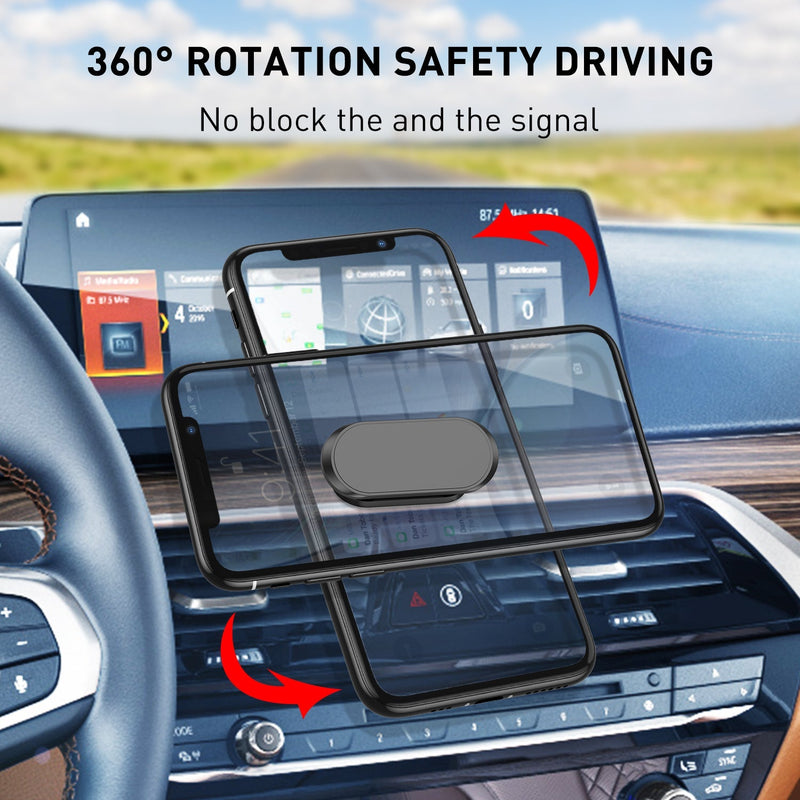 360 Degree Rotating Magnetic Car Phone Holder