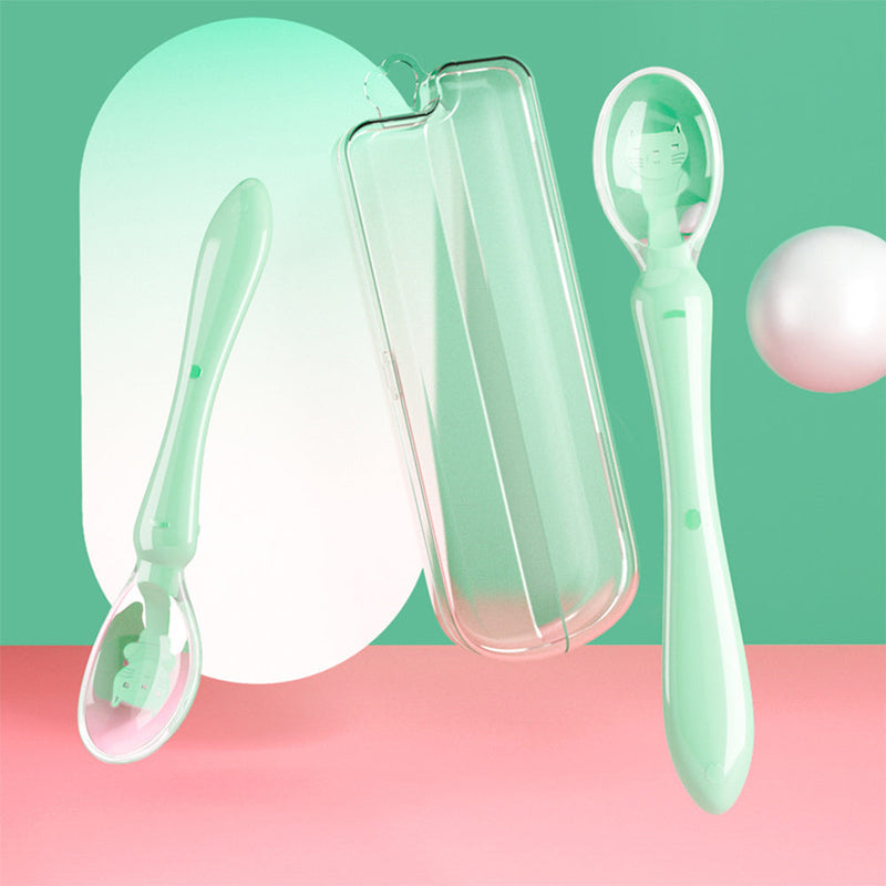 Soft Silicone Feeding Spoon