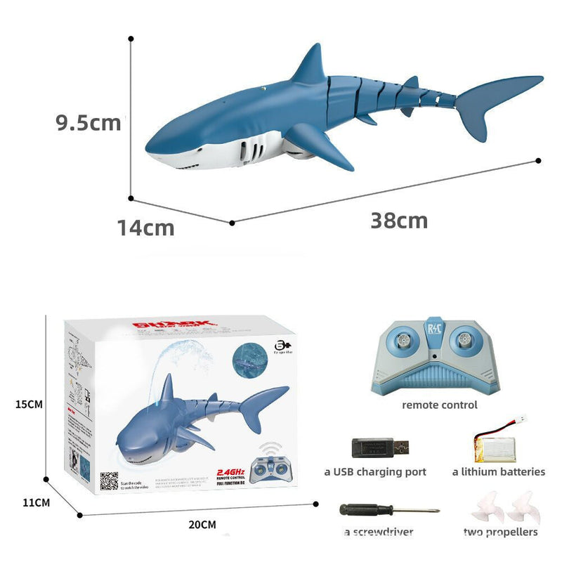 RC Fish Swimming Spray Water Toy