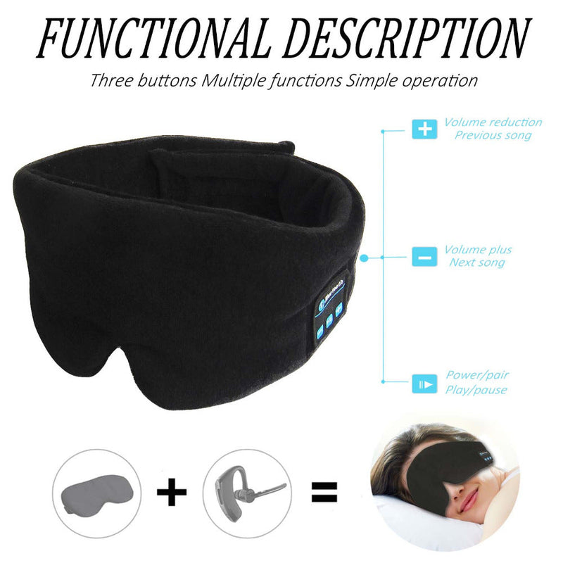 Bluetooth Wireless Blackout Goggles