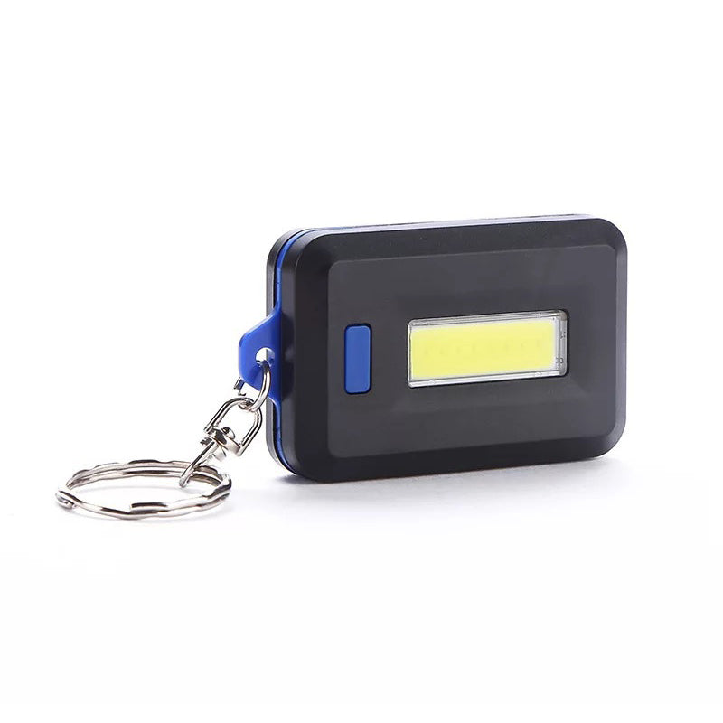 Portable COB LED Flashlight Keychain