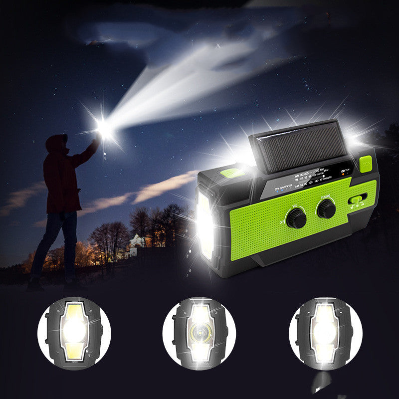 Multifunctional Solar Power Bank Radio