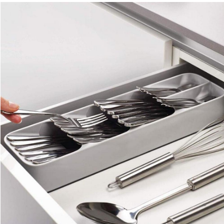 Kitchen Cutlery Knife Storage Tray