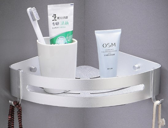 Punch Free Bathroom Shelf