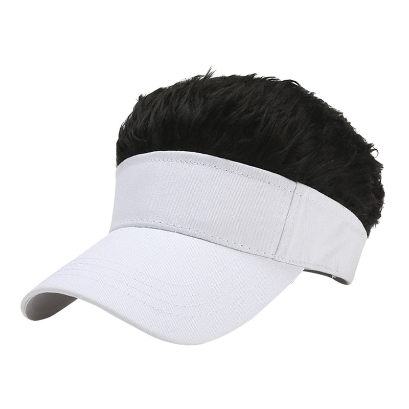 Men's Trendy Peaked Shade Wig