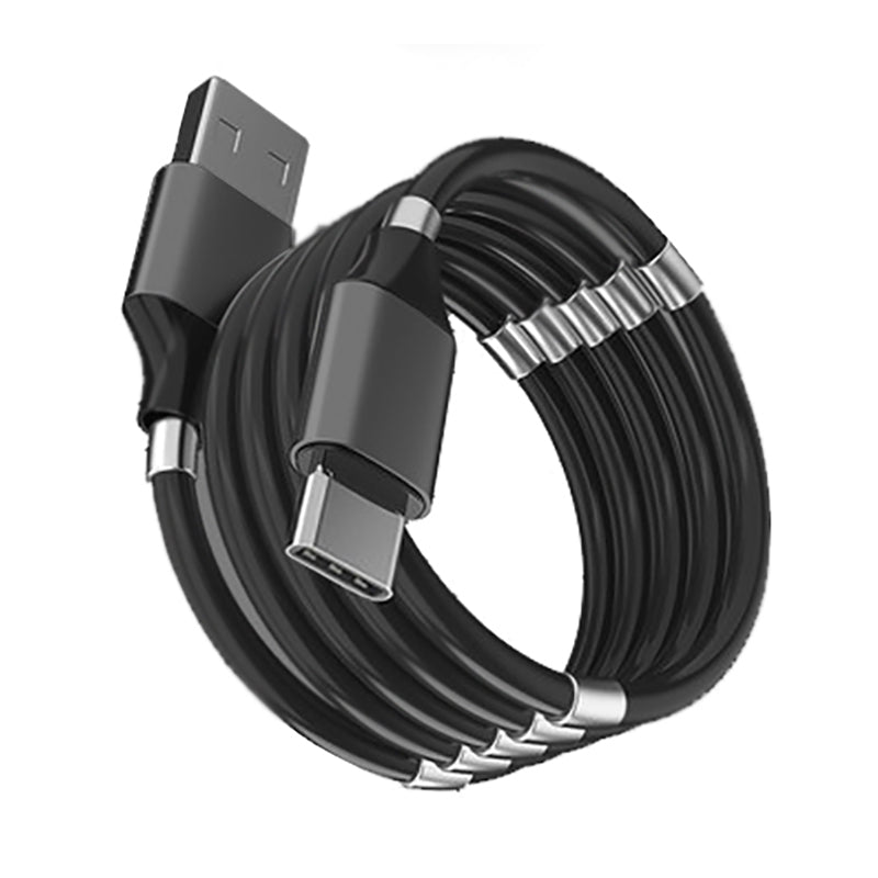 Self Winding 3 in 1 Magnetic Charging Cable