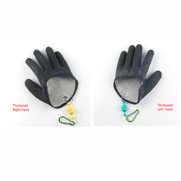 Magnetic Hook Anti-Slip Fishing Gloves
