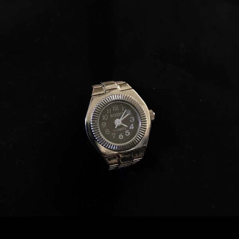 Unisex Vintage Ring Watch