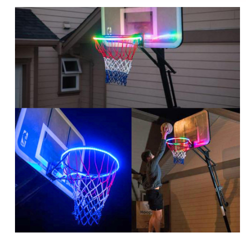 Solar LED Basketball Hoop Light