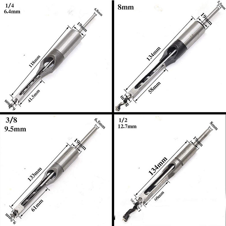 Square Hole Woodworking Drilling Bit