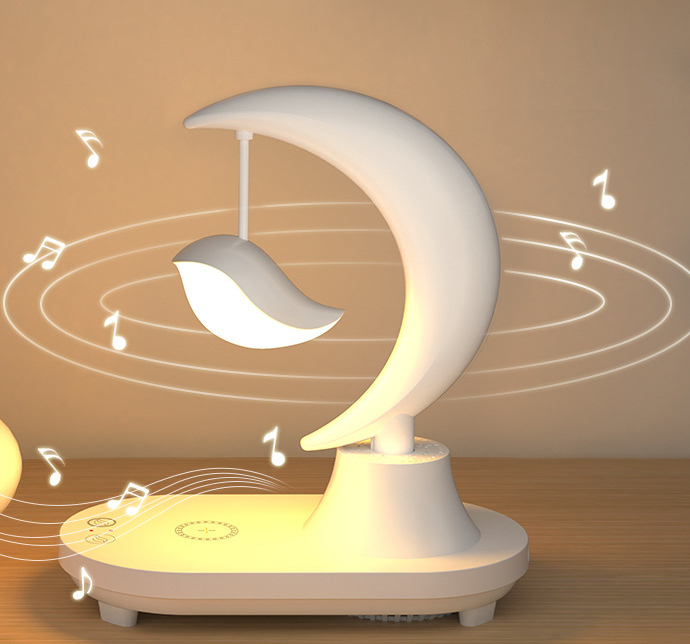 Creative Bluetooth Speaker Desk Lamp