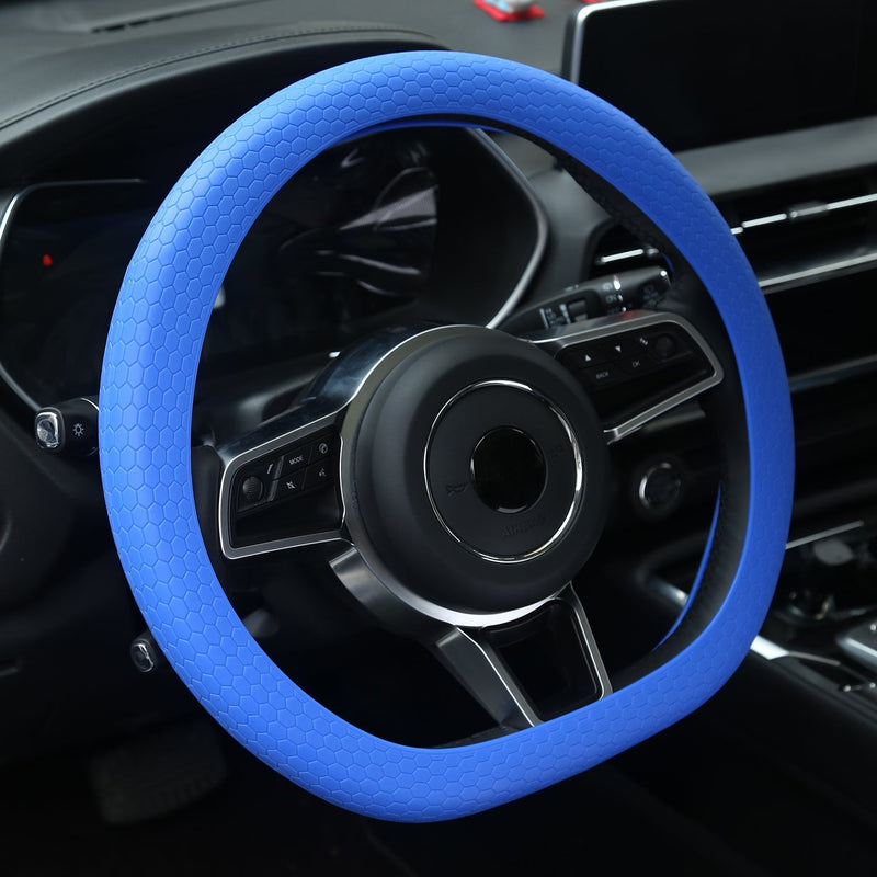 Honeycomb Silicone Steering Wheel Cover