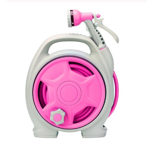 Portable Pipe Hose Reel Spray Gun Set