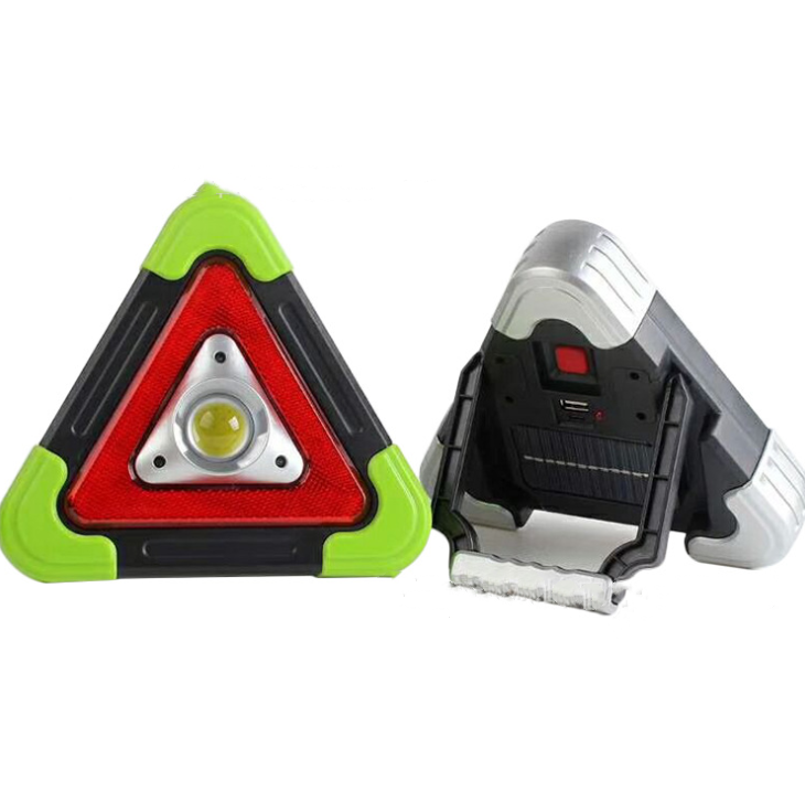 Solar Traffic Warning Light