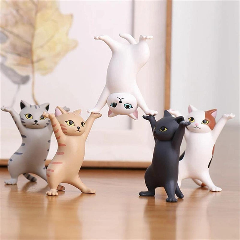 Dancing Cat Desktop Stand