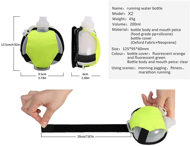 Silicone Wrist Water Bottle