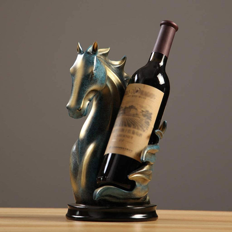 Decoration Horse Head Wine Rack