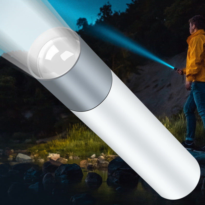 Zoom LED Rechargeable Mini Flashlight