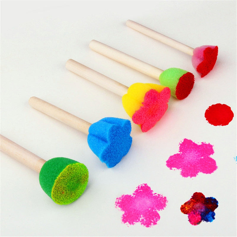 Flower Sponge Painting Seal