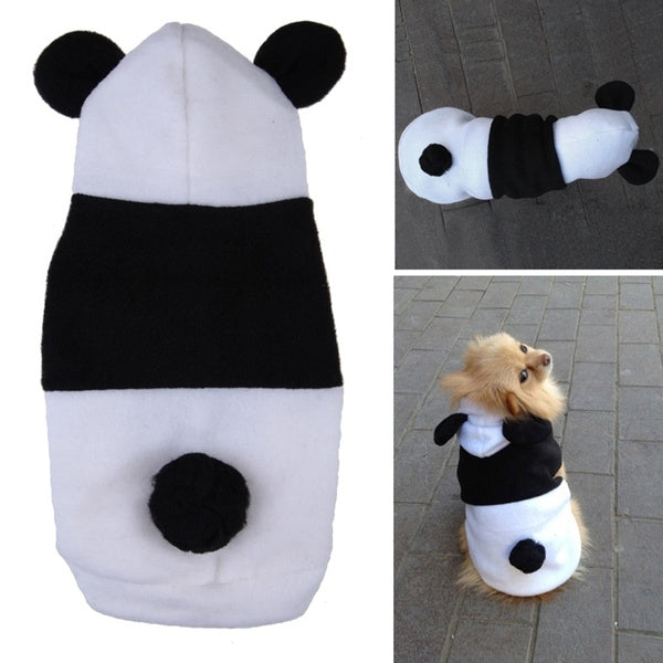 Panda Make-up Dog Clothes