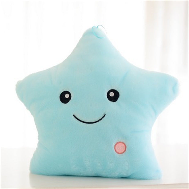 Colorful Luminous Star Pillow