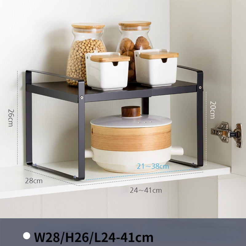 Expandable Kitchen Storage Rack