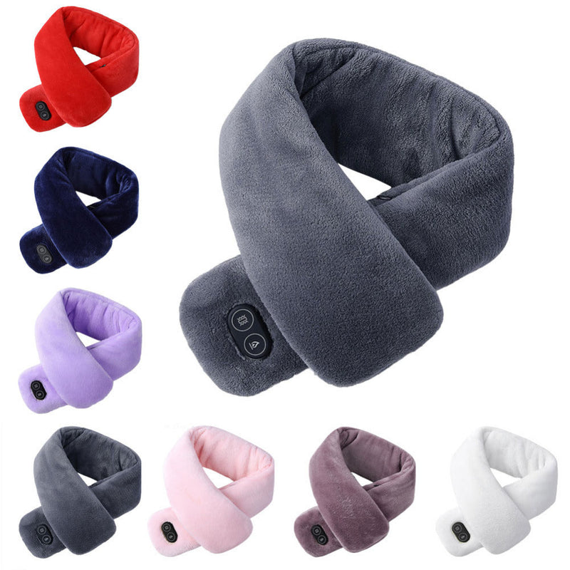 USB Heated Massage Scarf Warm Washable