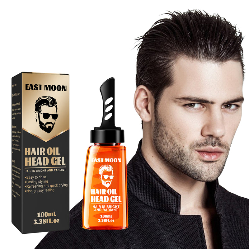 Men's Hair Styling Wax With Comb