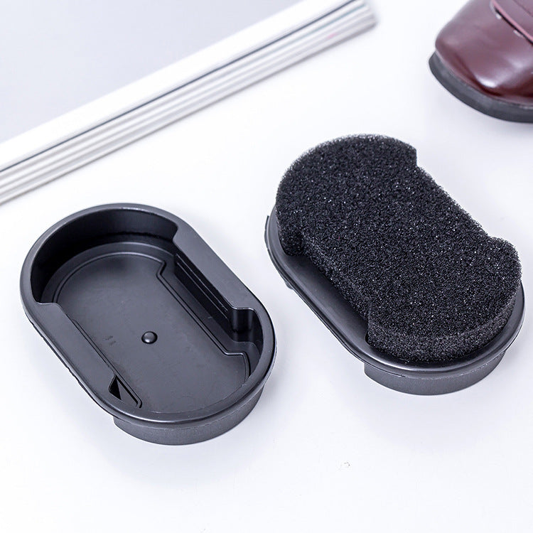 Double-Sided Sponge Shoe Polish Tool