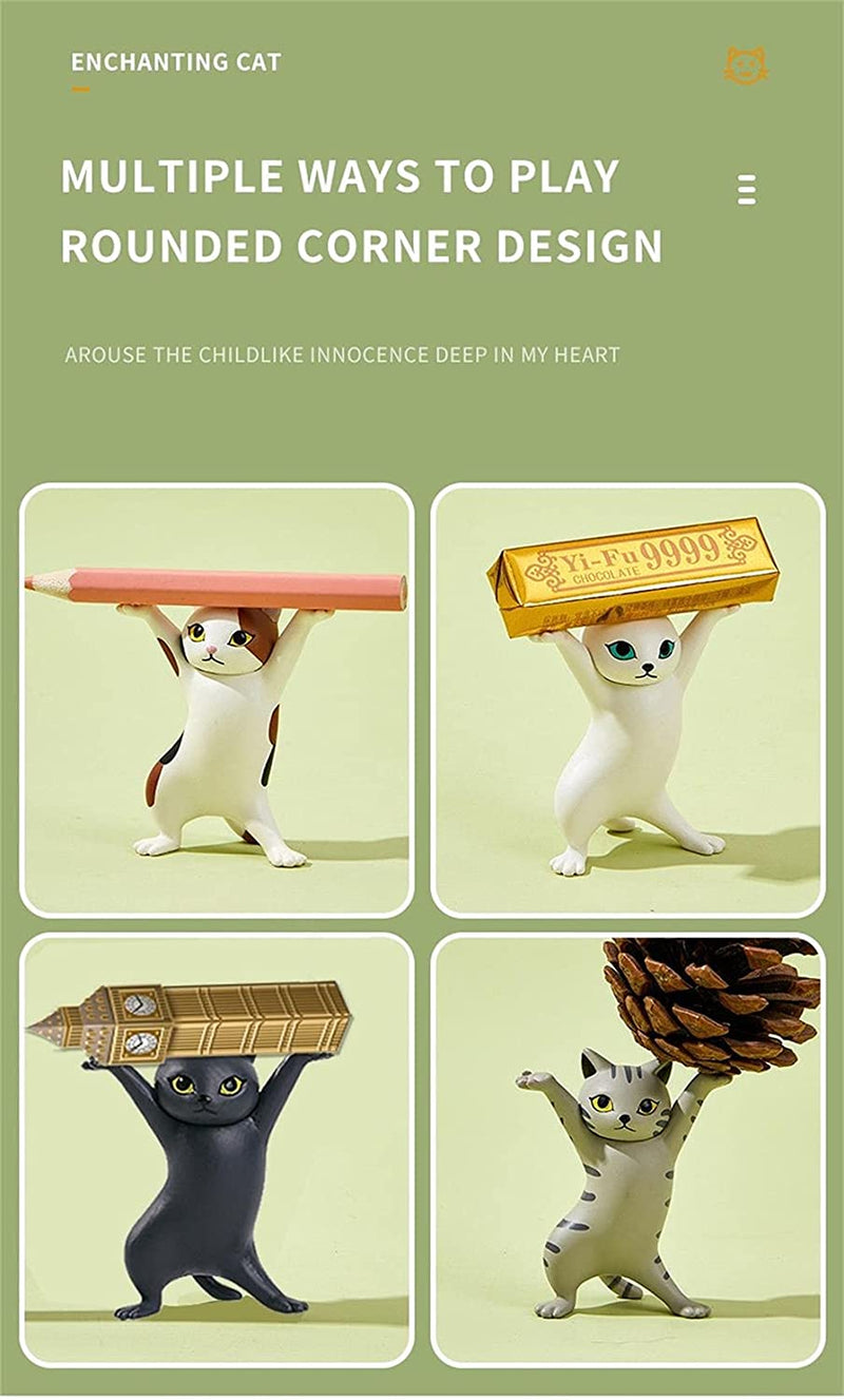 Dancing Cat Desktop Stand