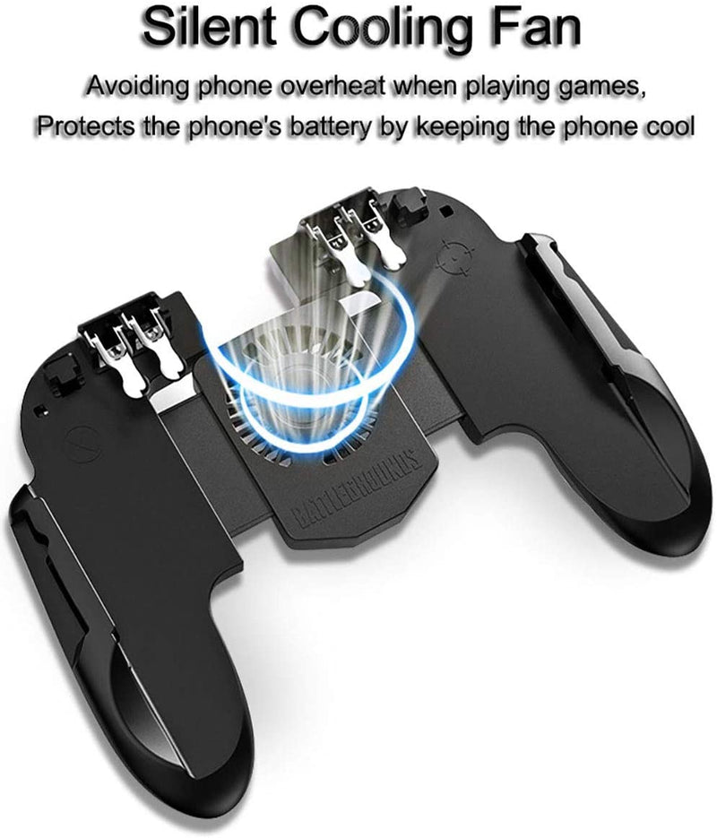 Mobile Gaming Controller With Fan